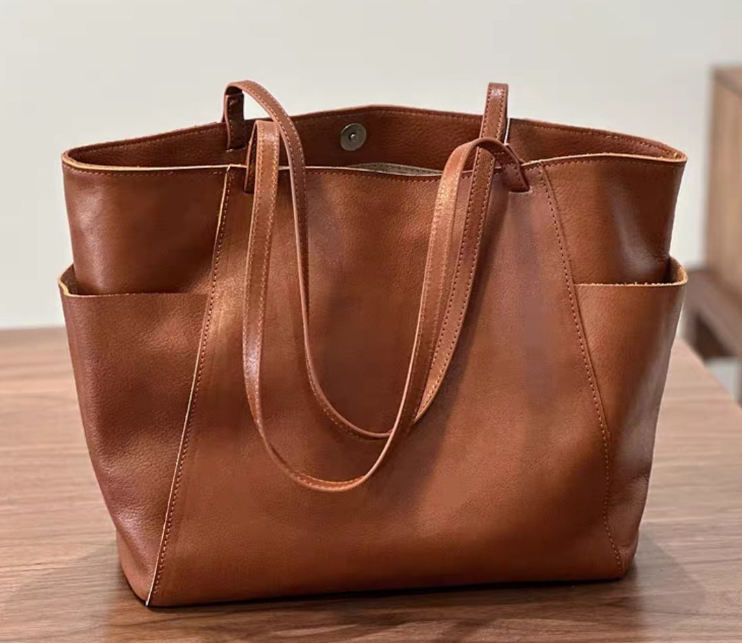 Leather Tote Bag