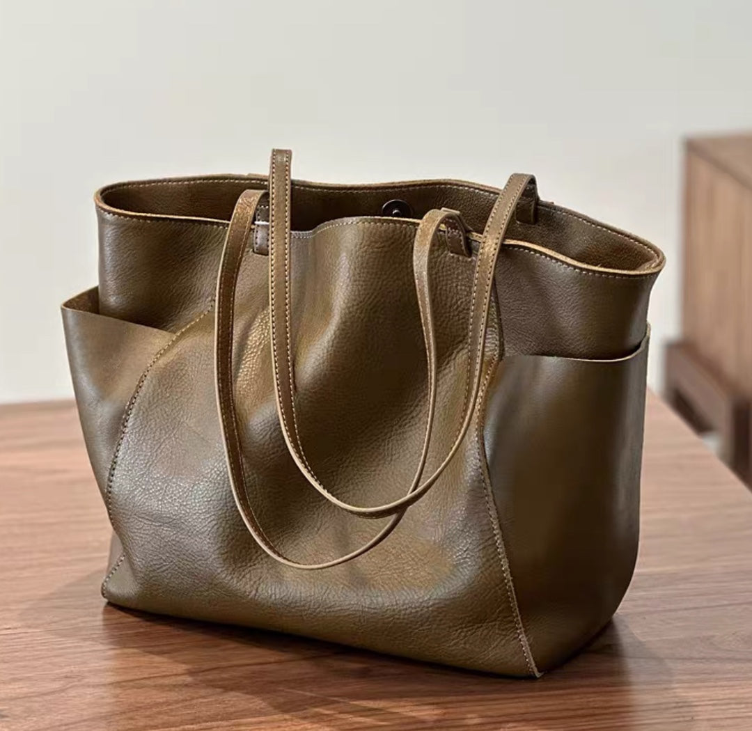 Leather Tote Bag